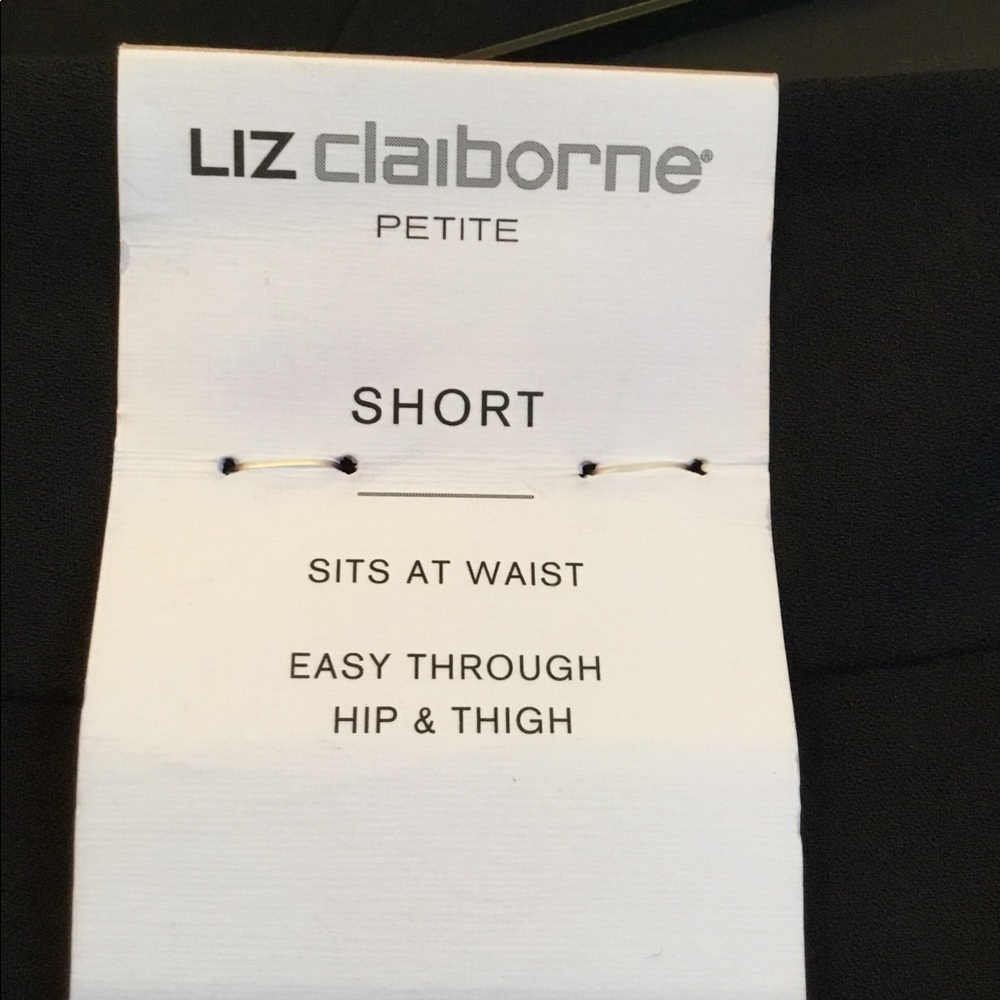 Black shorts, petite
